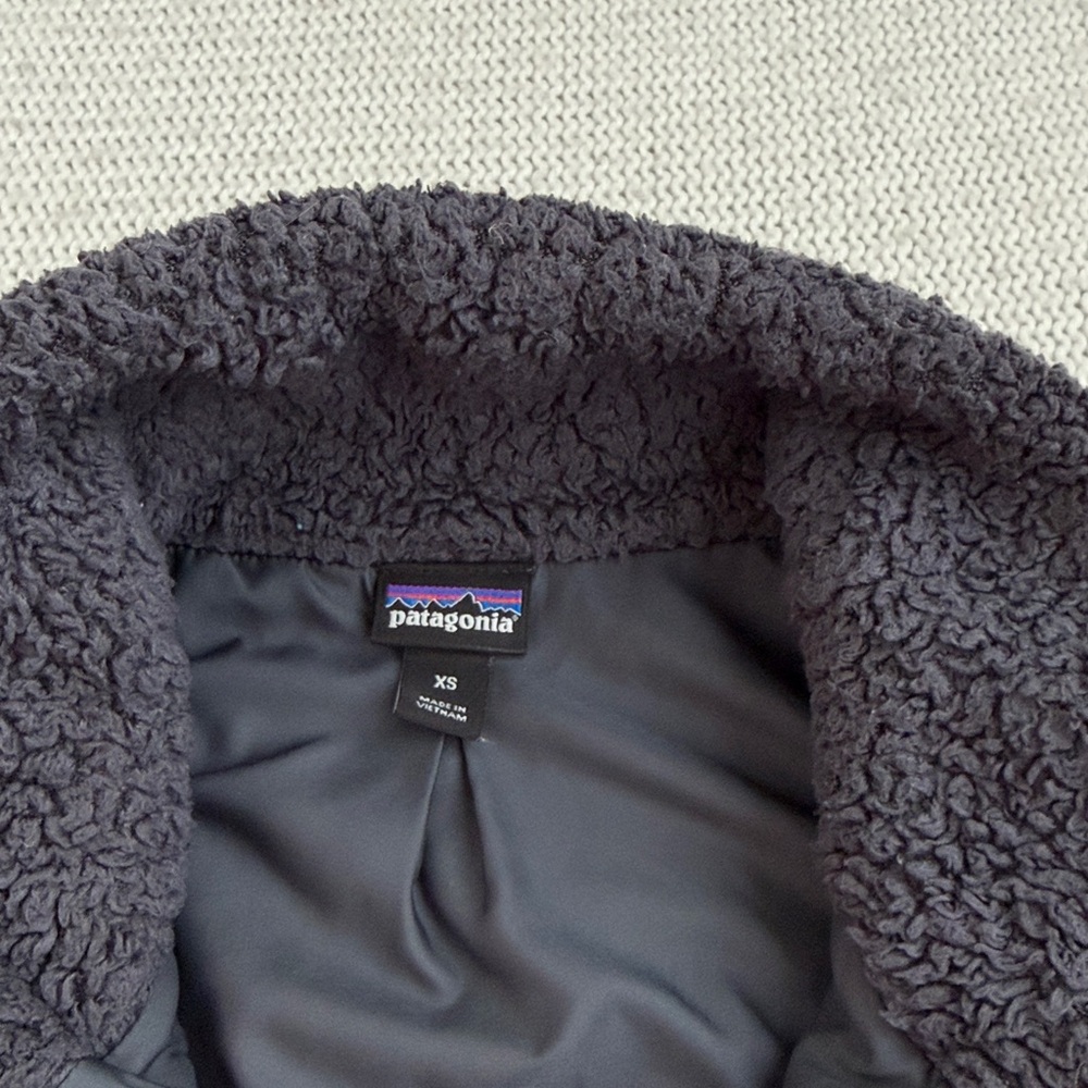 Patagonia Fleece Full Zip Vest Gray Size XS - Picture 2 of 8
